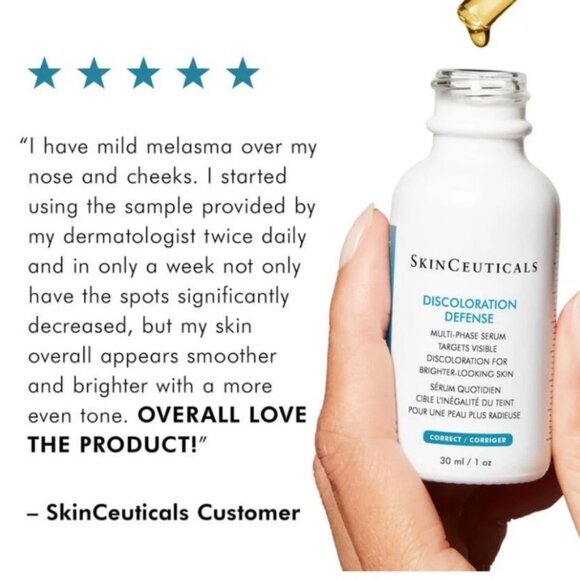SkinCeuticals Discoloration Defense Serum 4ml New serum for Skin Discoloration - Picture 3 of 4